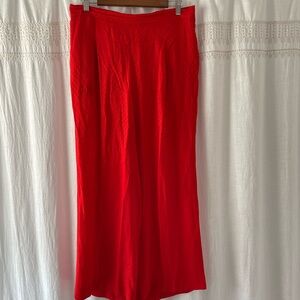 Caroline Herrera CH Jaquard Silk Pants